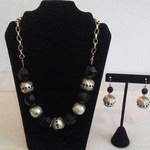 Necklace and Earrings